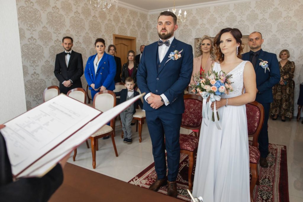 Ślub cywilny - fotografia ślubna Dębica